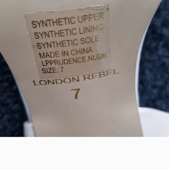 London rebel block sandles size 7 - Picture 3 of 3